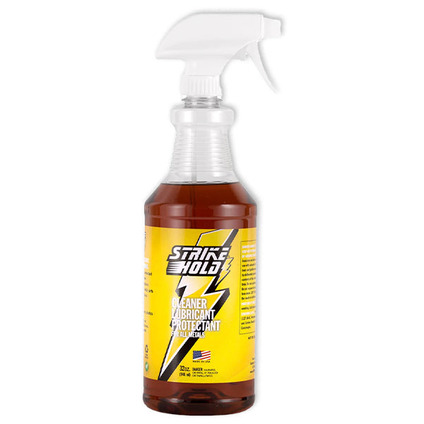 strike lock herbicide Strike Hold, best metal lubricant, gun cleaner, dry lubicant, rust  inhibitor